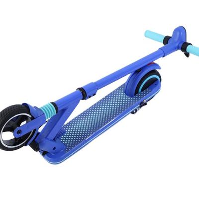 China Child 14km/h E Kick Pedal Scooter , Max 5 Degree Elevating Foot Pedal Electric Scooter For Kids for sale