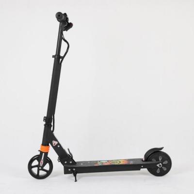 China Child 2 Wheels Folding Kids Electric Kick Scooter , Kids Sliding e Foot Pedal Scooter for sale