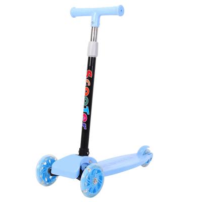 China 80-120cm Customized Logo Kids Folding Kick Scooter With Lightweight Wheels for sale