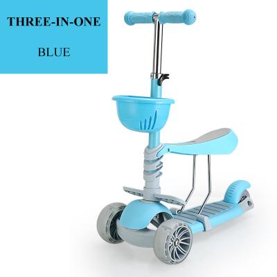 China Mute Wheels Kids Kick Scooter Toys Step Pedal Scooter Sliding Push Balance Scooter Kids Outdoor Toys for sale