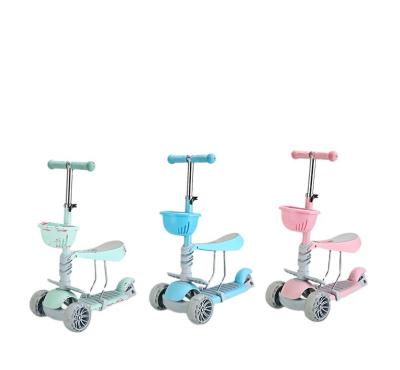 China High Quality Mute Wheels Kids Kick Scooter Step Pedal Scooter Sliding Push Balance Scooter For Sale for sale