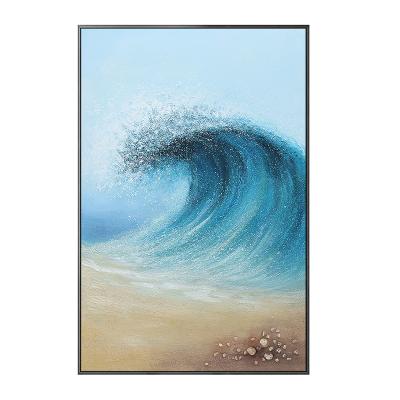 China Modern Hot Selling Wall Art For Hotel Restaurant Decor Seascape Oil Painting Canvas Art Wall Decor for sale