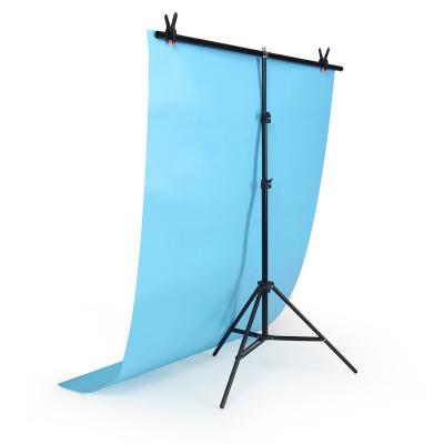 China Product photography 2*2m photography tripod background clip real panel t-shaped fabric backdrop crossbar frame background clip can be customized for sale