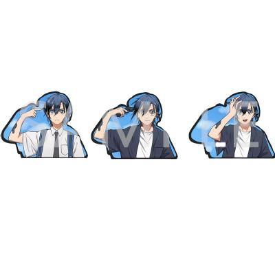 China Newest Design Anime Summer Time 3D Rendering Motion Stickers Character Kuchiki Rukia 3D Anime Stickers Waterproof+Eco-friendly For Car Laptop for sale