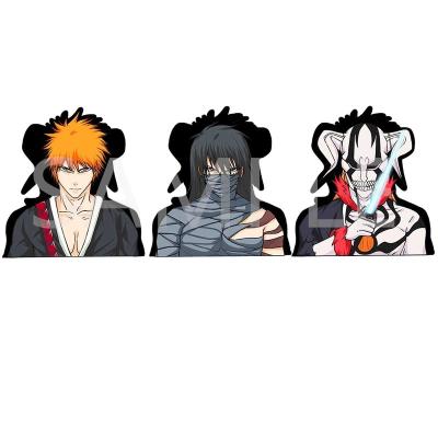 China Newest Design Anime BLEACHER 3D Motion Stickers Character Kurosaki Ichigo Stickers Waterproof+Eco-friendly For Car Laptop for sale