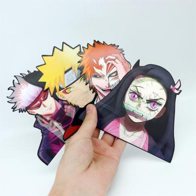 China Waterproof Wall Art Whole Characters Wholesale 3D Mix Anime Motion Stickers Demon Slayer 3D Car Stickers Decals Waterproof+Eco-friendly 27designs for sale