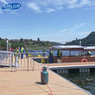 China To Moor China Dock to Sell Other Marine Supplies Sea Modular Boat Aluminum Wholesale Floating Dock for sale