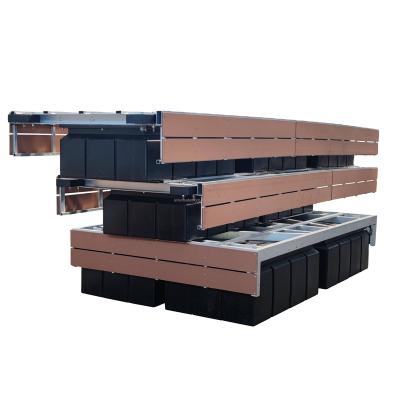 China Cheapest Wholesale Good Quality Floating Pontoon Bridge For Sale Float Docks for sale