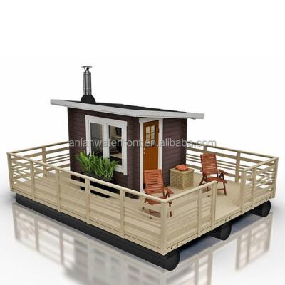 China EUROPEAN Sauna Rooms Boat Floating Pontoon Aluminum Alloy Factory Price Outdoor Sauna for sale