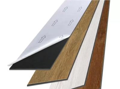 China 1.8mm Peel And Stick Vinyl Flooring Waterproof Slip Resistance for sale