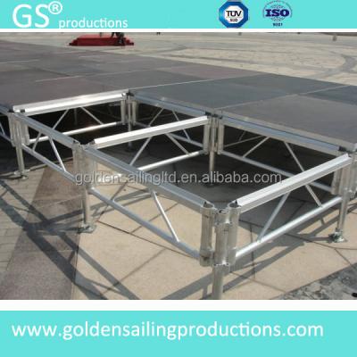 China Wedding Large Outdoor Concert Stage Aluminum Stage Design for sale