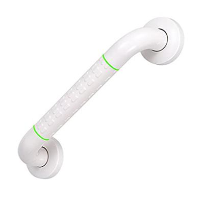 China Modern Sturdy White Elderly Bathroom Toilet Railing Nylon Toilet Safe and Durable Handrail for sale