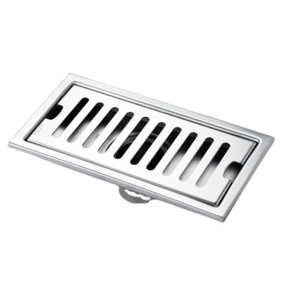 China Wholesale Modern Bathroom Balcony Toilet Anti Smell Drainage Shower Covers Long Stainless Steel Linear Floor Drain for sale