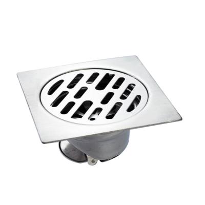 China Modern Original Wholesale Stainless Steel Deodorizer Floor Drain Bathroom Square Floor Drain for sale