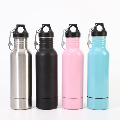 China Single Wall Stainless Steel 304 Sustainable Beer Bottle for sale