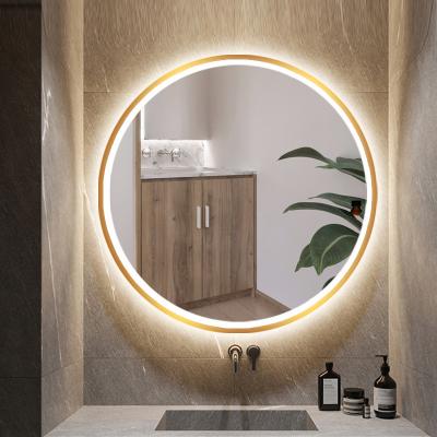 China Round Top Quality Modern Hotel Led Bathroom With Led Smart LED Mirror for sale