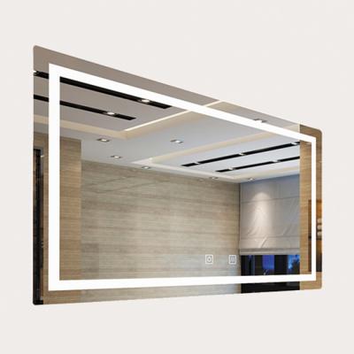 China Modern Custom Smart LED Bathroom Wall Glass Mirror High Quality Factory for sale