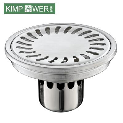 China Anti Smell Stainless Steel Anti-odor Floor Drain Bathroom Round Floor Drain for sale