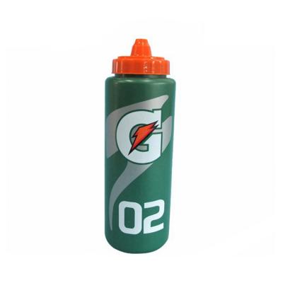 China Sustainable Wholesale Fashion Custom Logo Design 32oz Plastic Sports Bottle Plastic Joyshakers BPA Free for sale