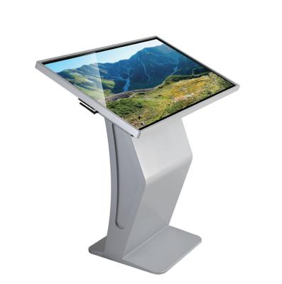 China Supermarkets 32 inch touch screen lcd all-in-one kiosk advertising machine used in hotels, airports, kiosks for sale