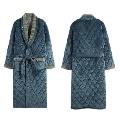 China Wholesale Cheap Mens Breathable Sleepwear Mens Sleepwear Long Robe Mens Sleepwear With Good Quality for sale