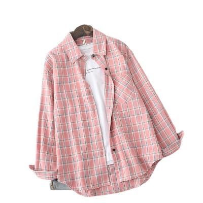 China 2022 Spring News Plaid Shirts Mens Breathable Blouses And Tops Sleeve Long Print Male Casual Shirts Loose Checked Outwear for sale