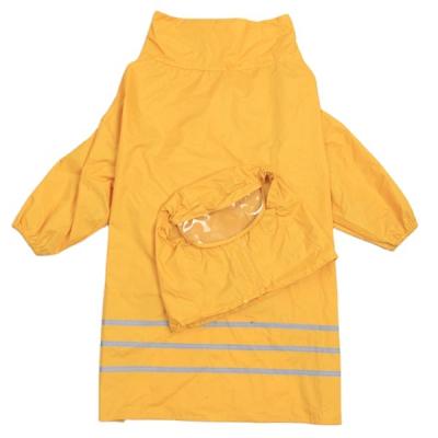 China Sustainable Pet Clothes Raincoat Jacket Dog Rain Coat Pet Waterproof Coats for sale