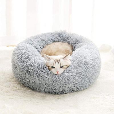 China Sustainable Plush Pet Bed Soft Comfortable Double Sided All Season Dog Cushion Dog Sofa Bed cat bed for sale