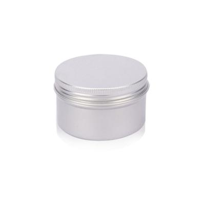 China Round Aluminum Food Grade 120ML/4oz 68*42mm Tin Jar Empty Refillable Candle /Cosmetic Container for sale