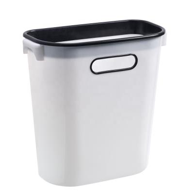 China Waste Bin Sustainable Plastic Kitchen Wall Mounted Wall Mounted Trash Can With Lid for sale