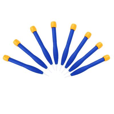 China Precision Zirconia Ceramic Bit Antistatic Plastic Ceramic Bit Screwdriver Set for sale