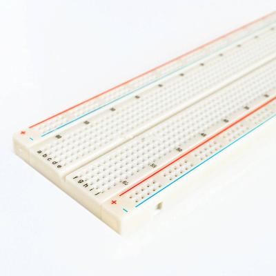 China MB-102 breadboard 830 holes PCB test board suitable for 29-20 A.W.G. for sale