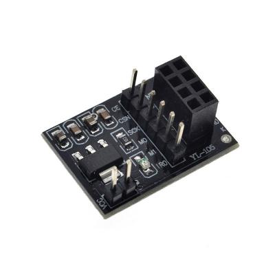 China Wireless Module 3.3V NRF24L01+ Socket Adapter Plate For Wireless Module for sale