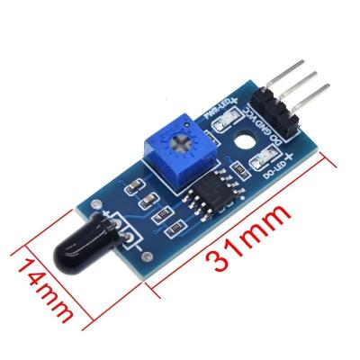 China 3PIN IR Flame Detection Sensor Module 3pin Infrared Flame Detecte Sensor for sale