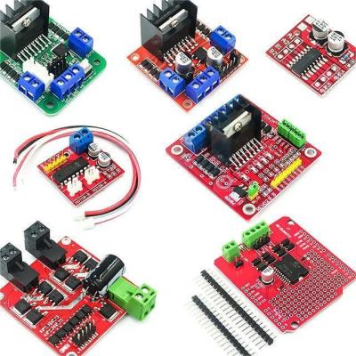 China L298N Driver Board Module For Smart Car Robot 43*43*27mm for sale