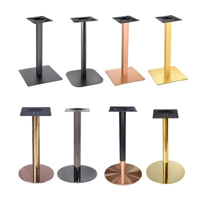 China Modern Vintage Tulip Dining Metal Furniture Leg Stainless Steel Cast Iron Indoor Outdoor Heavy Duty Table Base for sale