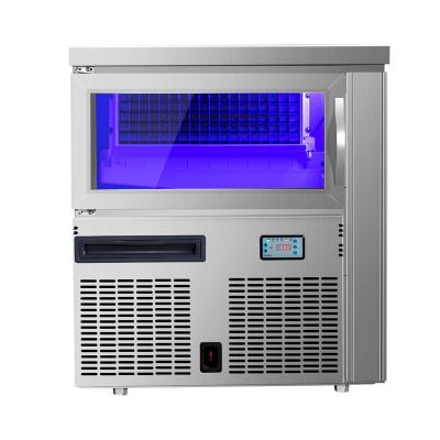 China Commercial hot ice machine 100kg sale per day factory price flake ice machine maker snowflake shaved ice machine for sale