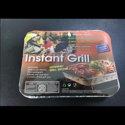 China Newest Hot Sales Unique BBQ Easily Cleaned Disposable Instant Grill for sale