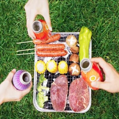 China Beachwood Disposable Mini Outdoor BBQ Grill Easily Cleaned Instant BBQ Grill for sale