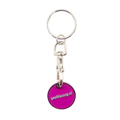 China Factory Wholesale Custom Gift Trolley Coin Key Supermarket Chain With Logo for sale