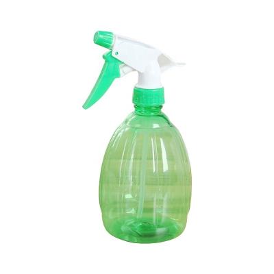 China Small PET+PP Plastic Watering Can For Watering Can Household Hand Pressure Spray Gardening Melon Shaped Bottle for sale