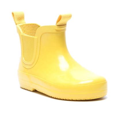 China Waterproof Hot Sale Kids Printing Anti-slip Rubber Ankle Rain Boots for sale