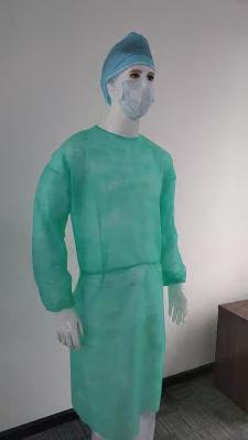 China S&J Good Quality Surgical Gown Waterproof Reusable Limited Washable Dental Gowns with Knitted cuffs for sale