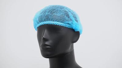 China Custom Color Bouffant Cap Wholesale Non-Woven Disposable Mob Cap Clip Cap for sale