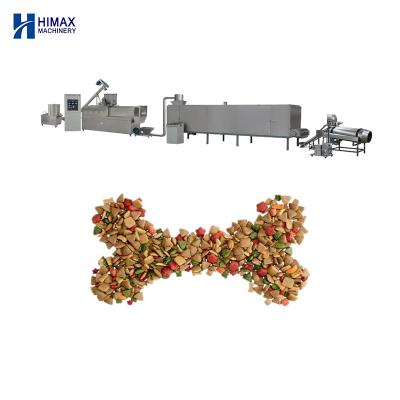 China High Efficiency Full Automatic Dog Food Production Animal Pet Food Processing Automatic Dog Feeding Machine Automatic Dog Food Device Factory Luminous Machinery for sale