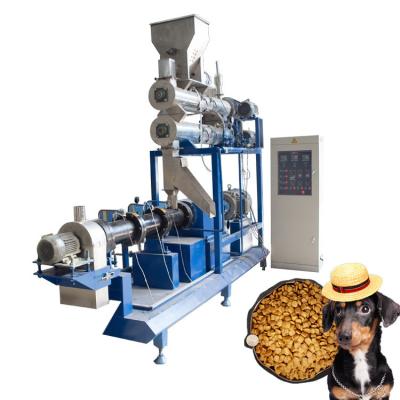 China High efficiency dog ​​food making machine dog food processing plant dog food pellet extruder machine Henan hanson industry company for sale