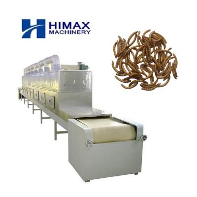 China High efficiency low cost industrial microwave dried black soldier fly larvae dryer fly larvae microwave dryer machine for sale for sale