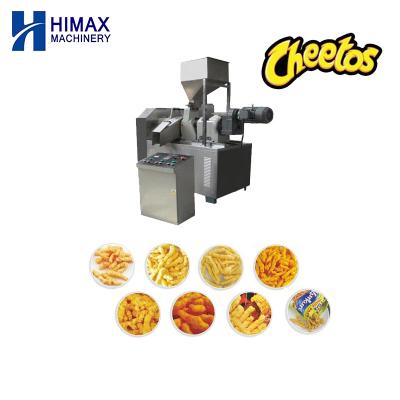 China Full automatic food grade stainless steel nik naks extruder machine cheetos snacks making machine kurkure snacks production line for sale