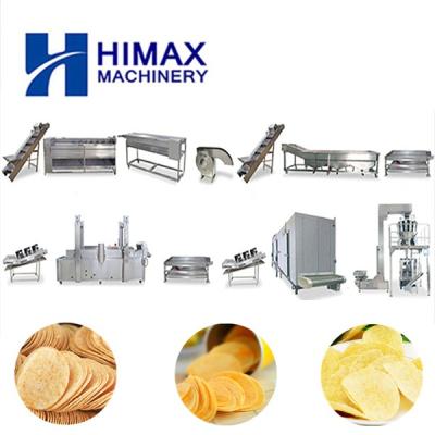 China High Efficiency Easy Operate Factory Low Cost Hot Sale Automatic Fresh Potato Chips Processing Line For Sale for sale