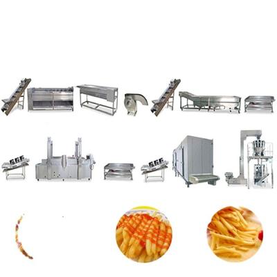 China High Efficiency Potato Chips Line Hot Sale Small Fried Potato Chips Production Line for sale